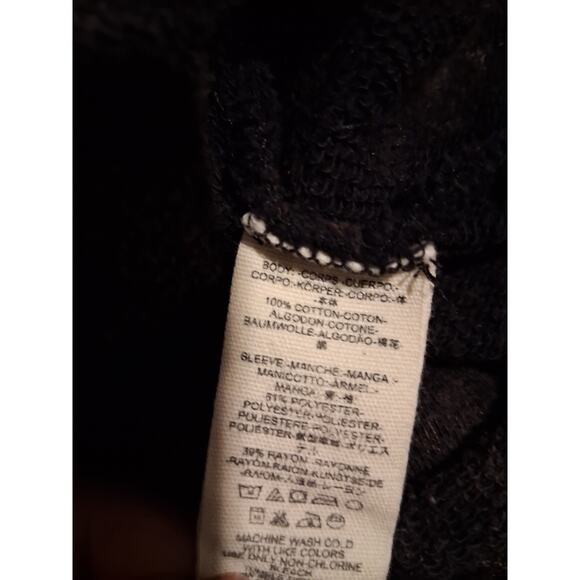 Free People Grungecore Sleeve Glorious Sleeves Oversized Pullover Womens Small - Picture 11 of 13